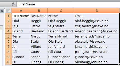 Slette duplikater i Excel: Liste uten duplikater